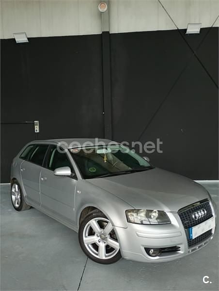Usado Audi A3 170 CV (125 kW) 2007 Gris / plata Utilitario