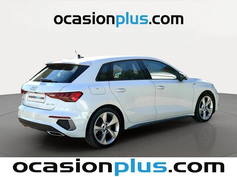 Usado Audi A3 Sportback S-Line 150 CV (110 kW) 2023 Blanco Utilitario