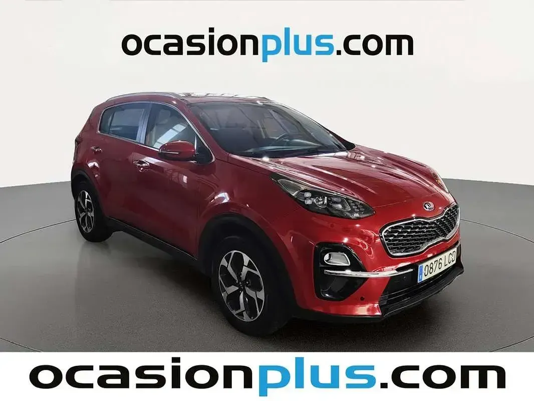 Usado Kia Sportage 116 CV (85 kW) 2019 Rojo SUV