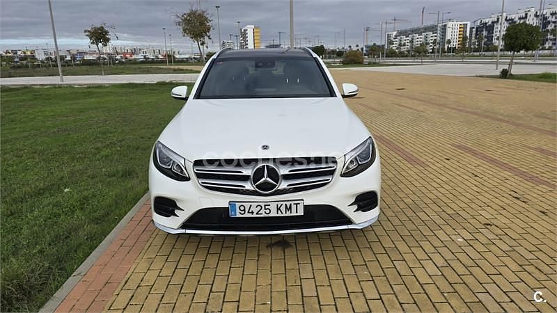 Blanco Usado 2018 Mercedes GLC220 SUV | 35.000 € (Caro) - Imagen 1/4