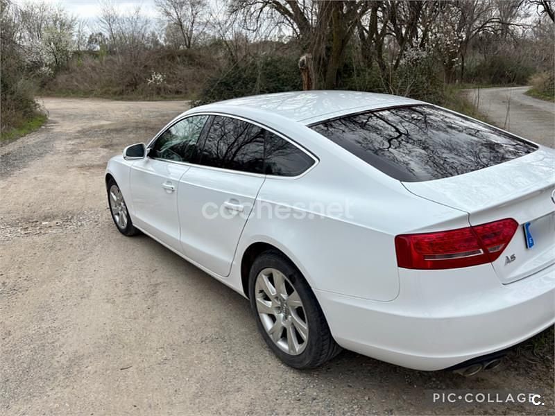 Usado Audi A5 Sportback 170 CV (125 kW) 2011 Blanco Utilitario