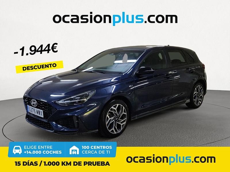 Azul Usado 2024 Hyundai i30 N Line Berlina | 20.190 € (Precio justo) - Imagen 1/4
