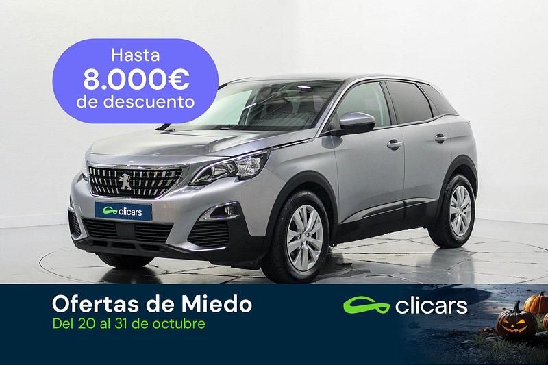Gris Usado 2017 Peugeot 3008 Active SUV | 12.290 € (Precio justo) - Imagen 1/4