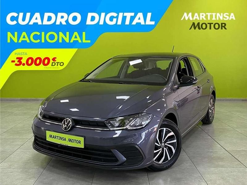 Gris Usado 2022 VW Polo Life Utilitario | 16.300 € (Precio justo) - Imagen 1/4