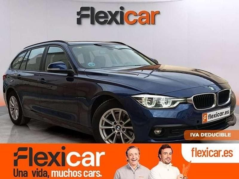 Azul Usado 2018 BMW 318 Familiar | 17.390 € (Precio justo) - Imagen 1/4