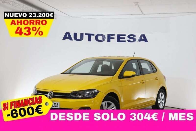 Amarillo Usado 2018 VW Polo Advance Berlina | 12.950 € (Precio justo) - Imagen 1/4