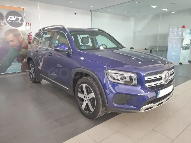 Usado Mercedes GLB200 150 CV (110 kW) 2022 Azul SUV