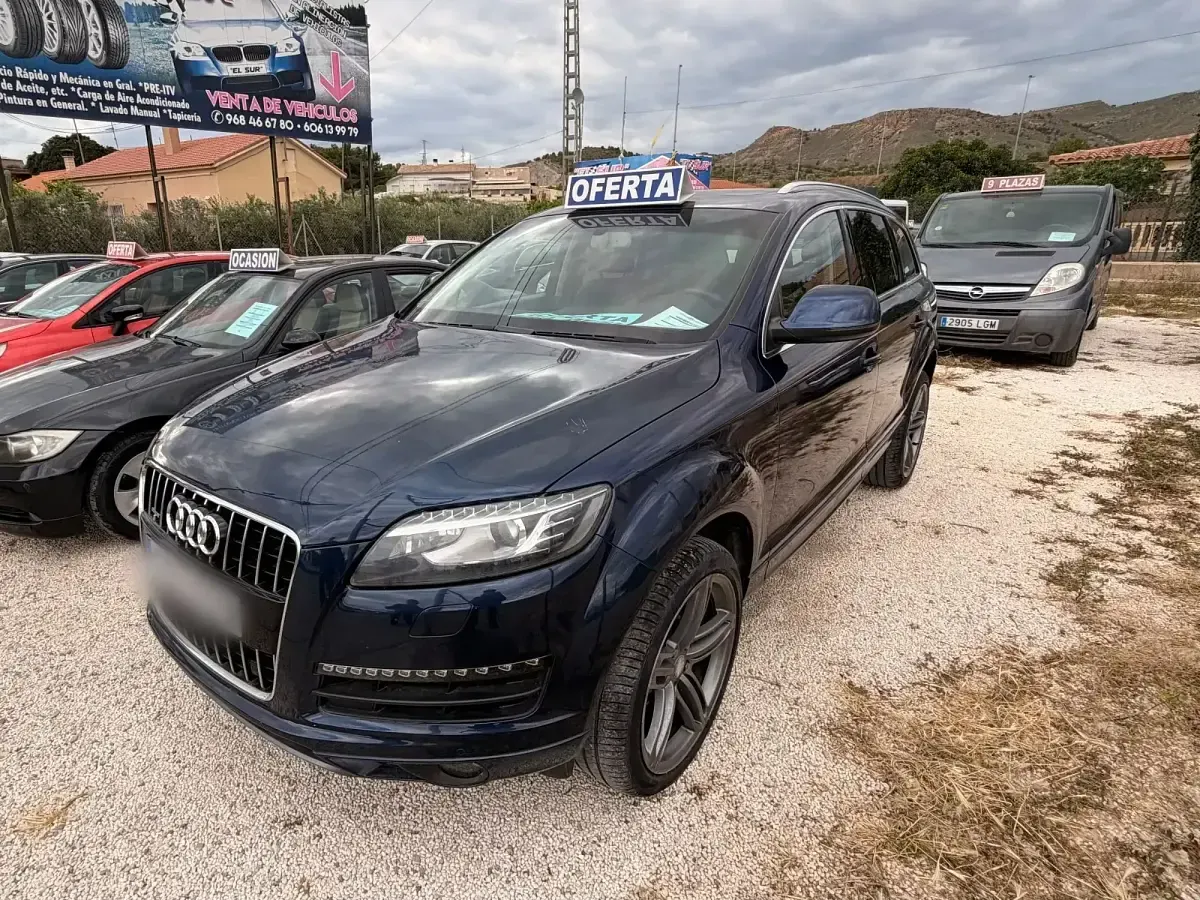 Usado Audi Q7 Ambition 204 CV (150 kW) 2013 Azul SUV