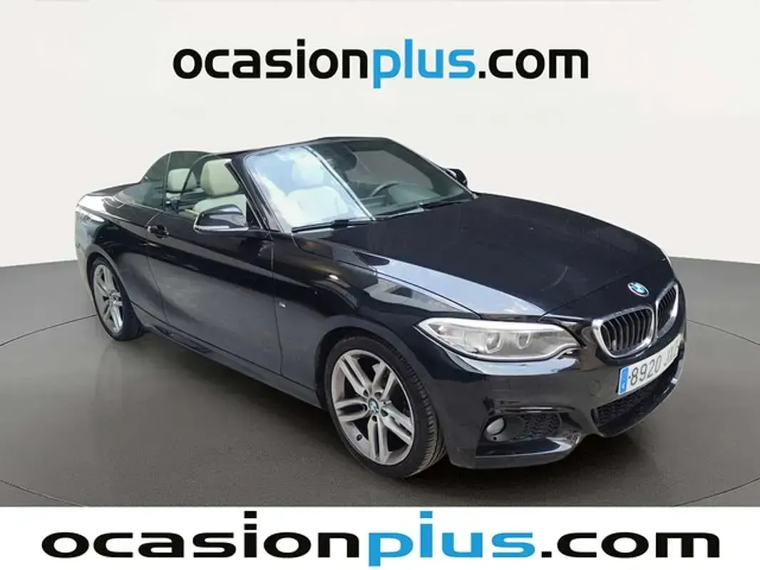 Begagnad BMW 220 190 HK (139 kW) 2017 Svart Cab