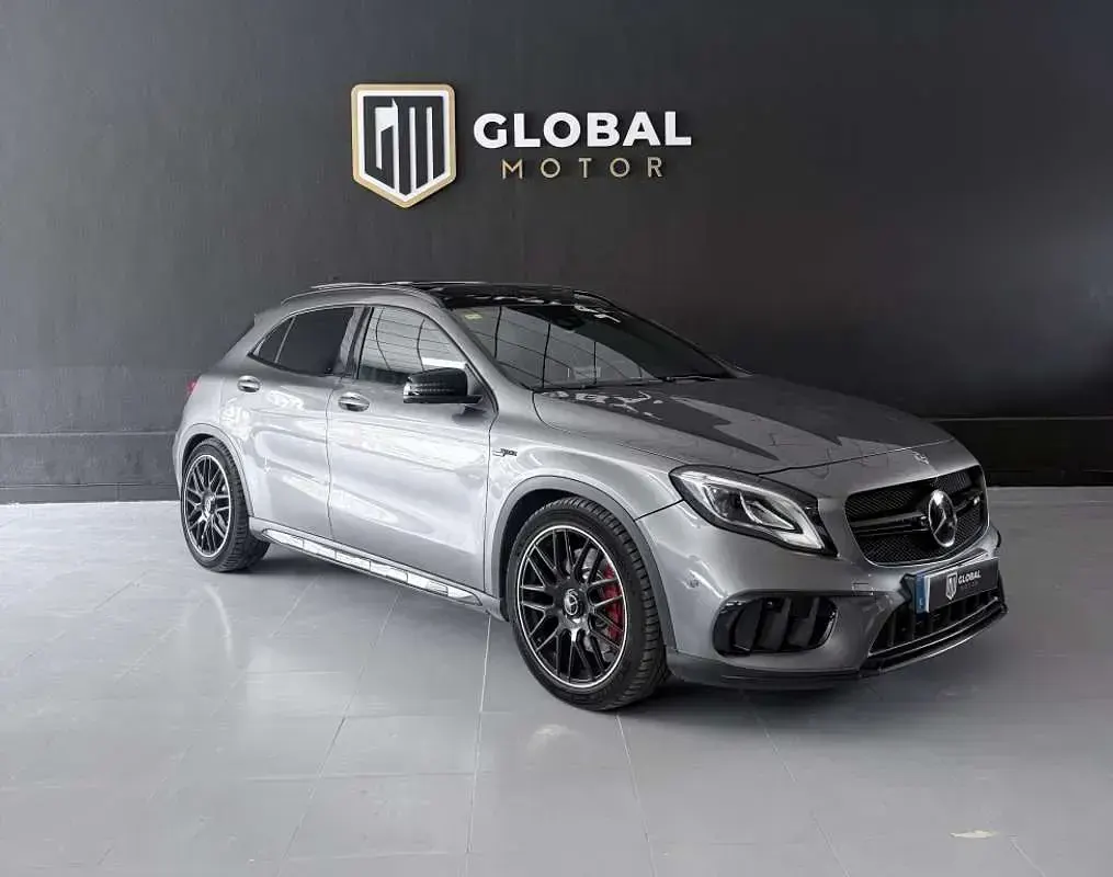 Usado Mercedes GLA45 AMG AMG 381 CV (280 kW) 2018 Gris SUV