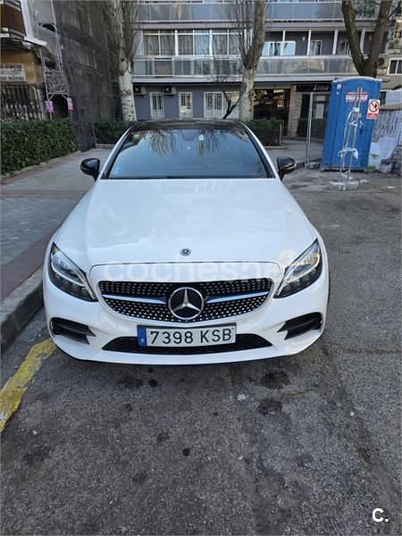 Usado Mercedes C200 184 CV (135 kW) 2019 Blanco Coupe