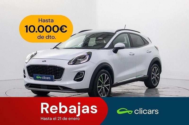 Blanco Usado 2021 Ford Puma Titanium SUV | 15.490 € (Precio justo) - Imagen 1/4