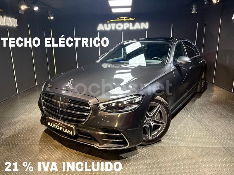 Gris / plata Usado 2021 Mercedes S350 Berlina | 68.990 € (Caro) - Imagen 1/4