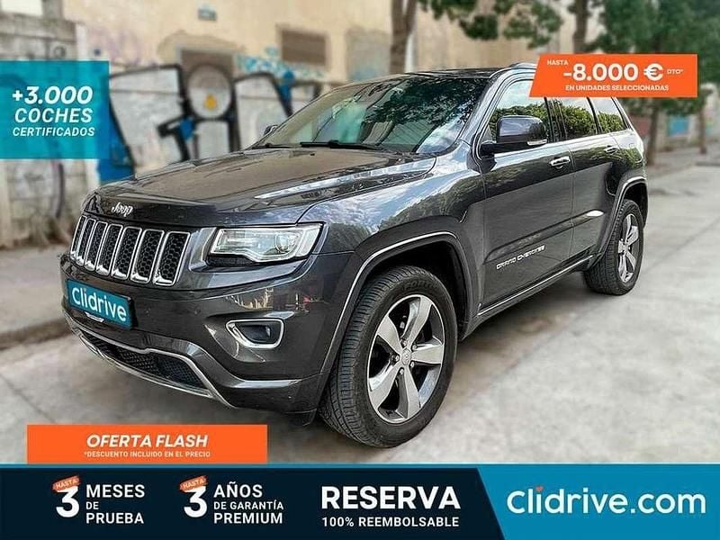 Usado Jeep Grand Cherokee Overland 250 CV (183 kW) 2015 Gris SUV