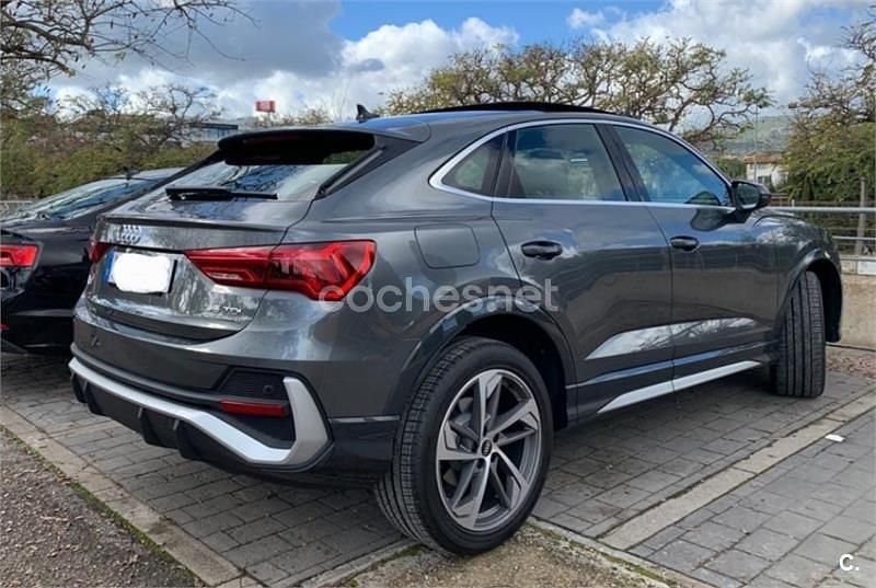 Usado Audi Q3 Sportback S-Line 150 CV (110 kW) 2021 Gris / plata SUV