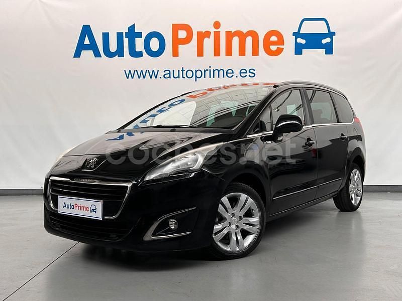 Negro Usado 2015 Peugeot 5008 Active Monovolumen | 8970 € (Precio justo) - Imagen 1/4