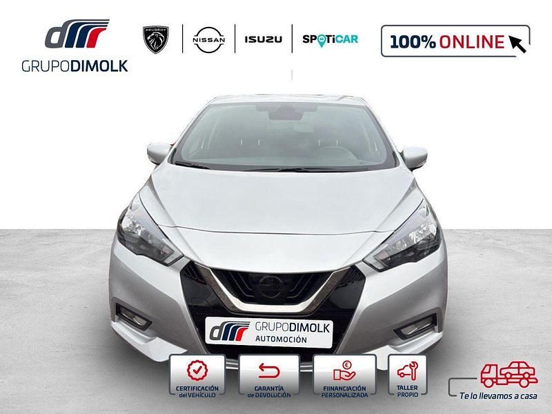 Usado Nissan Micra Acenta 92 CV (67 kW) 2022 Gris Utilitario