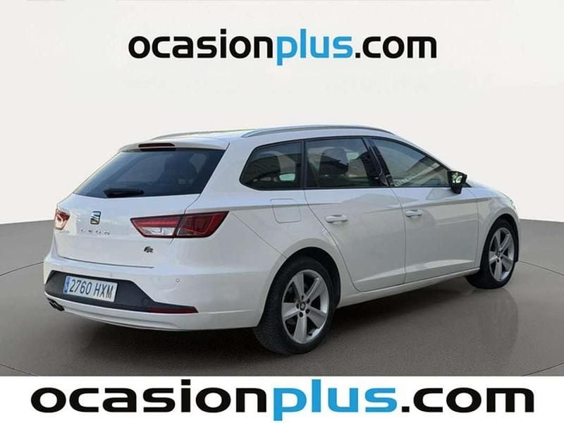 Usado Seat Leon ST FR 150 CV (110 kW) 2014 Blanco Familiar