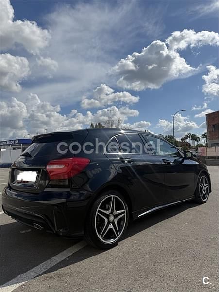 Usado Mercedes A200 AMG line 136 CV (100 kW) 2016 Negro Berlina