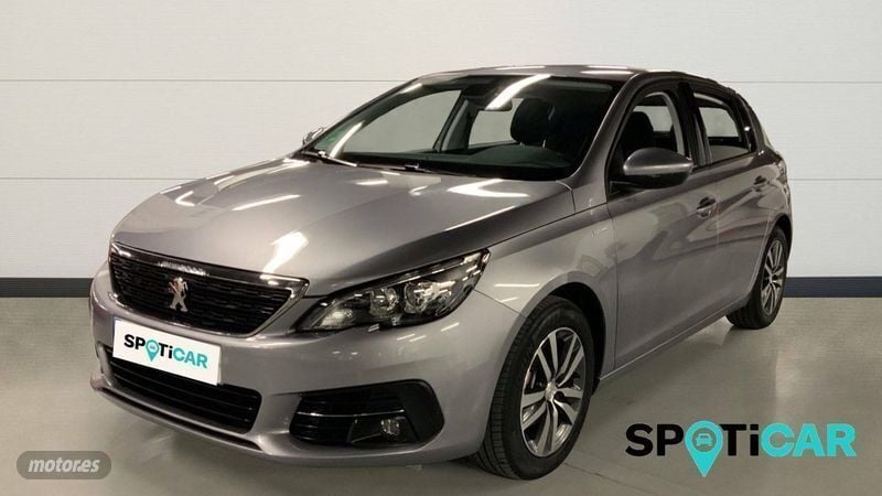 Gris Usado 2021 Peugeot 308 Style Berlina | 19.900 € (Caro) - Imagen 1/4