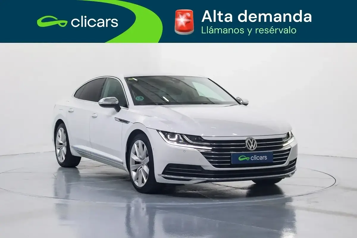 Usado VW Arteon Elegance 150 CV (110 kW) 2018 Blanco Utilitario