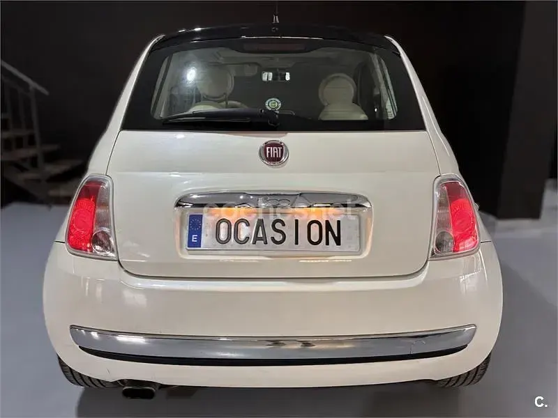 Usado Fiat 500 Sport 75 CV (55 kW) 2008 Blanco Berlina