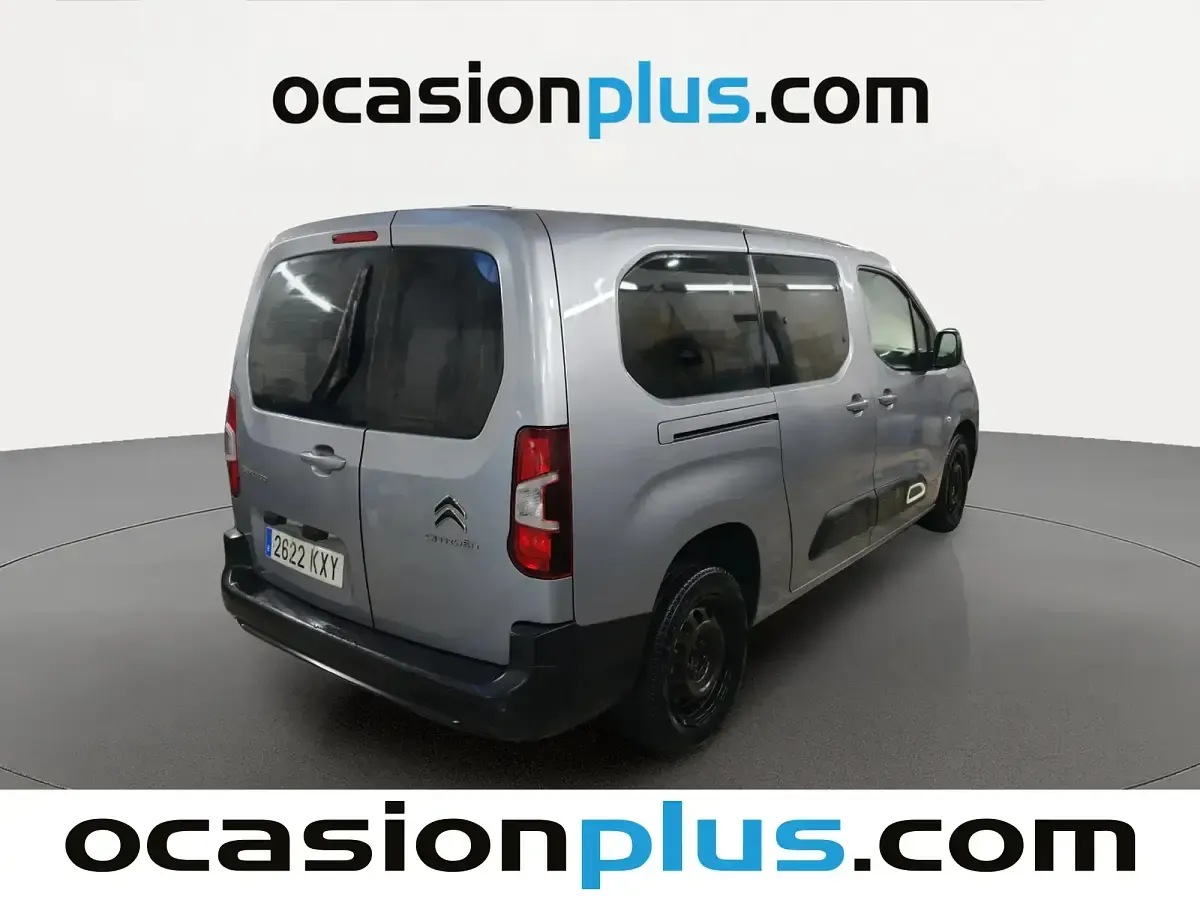 Usado Citroën Berlingo Feel 130 HP (95 kW) 2019 Cinzento Monovolume