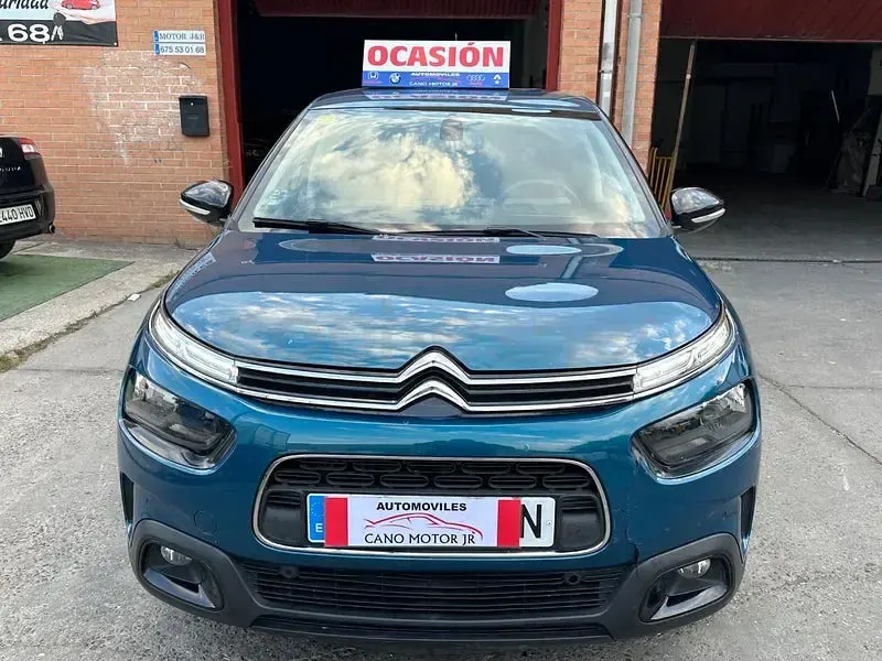 Usado Citroën C4 Cactus Shine 102 CV (75 kW) 2019 Azul Utilitario