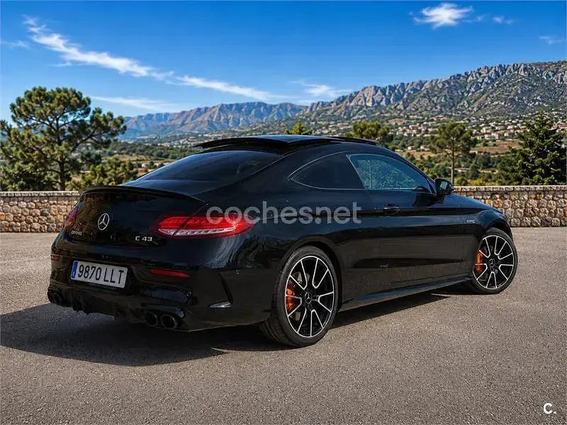 Usado Mercedes C43 AMG 367 CV (269 kW) 2016 Negro Coupe