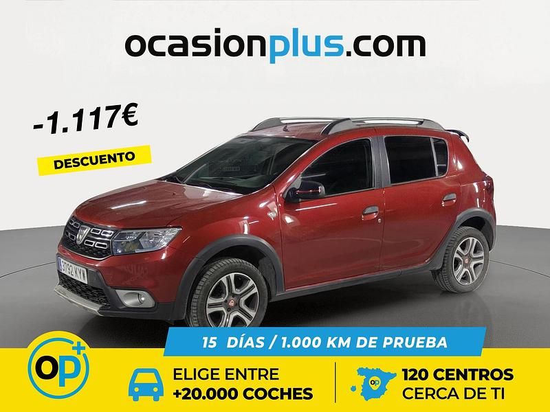Rojo Usado 2019 Dacia Sandero Berlina | 12.290 € (Un poco caro) - Imagen 1/4