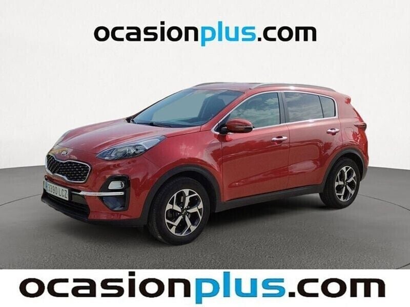 Rojo Usado 2019 Kia Sportage Plus SUV | 15.910 € (Buen precio) - Imagen 1/4