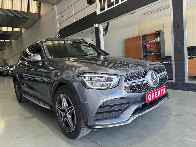 Usado Mercedes GLC220 194 CV (142 kW) 2020 Gris / plata SUV