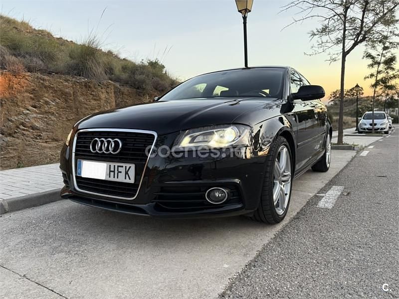 Negro Usado 2011 Audi A3 Ambition Berlina | 11.800 € (Un poco caro) - Imagen 1/4