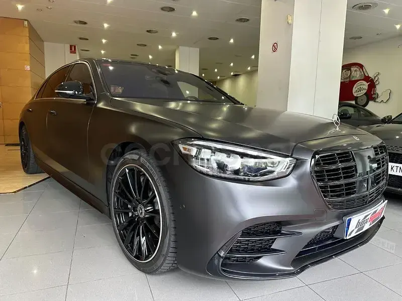 Usado Mercedes S580 503 CV (369 kW) 2022 Negro Berlina