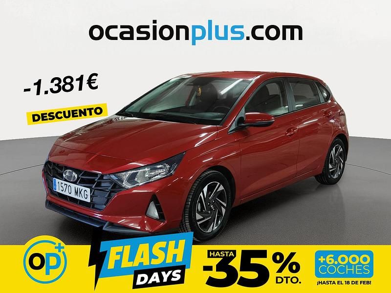 Usado Hyundai i20 84 CV (61 kW) 2023 Rojo Utilitario