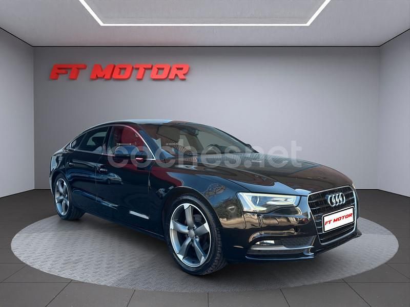 Negro Usado 2015 Audi A5 Sportback S-Line Berlina | 14.999 € (Precio justo) - Imagen 1/4