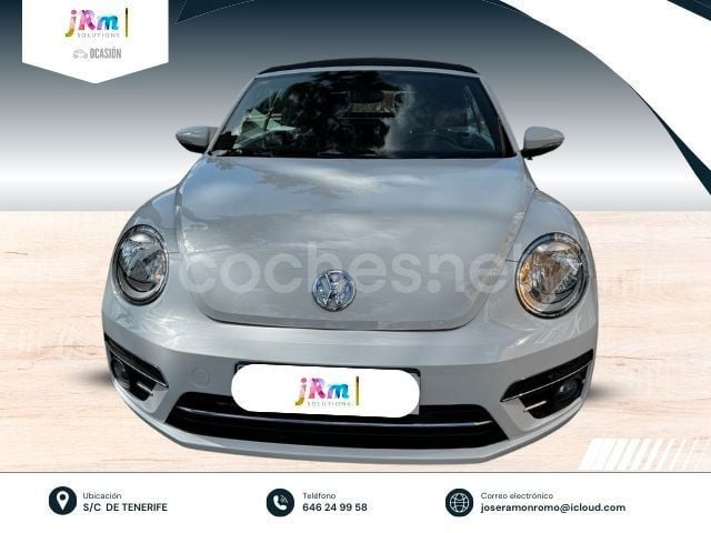 Usado VW Beetle Cabriolet Design 105 CV (77 kW) 2017 Blanco Descapotable
