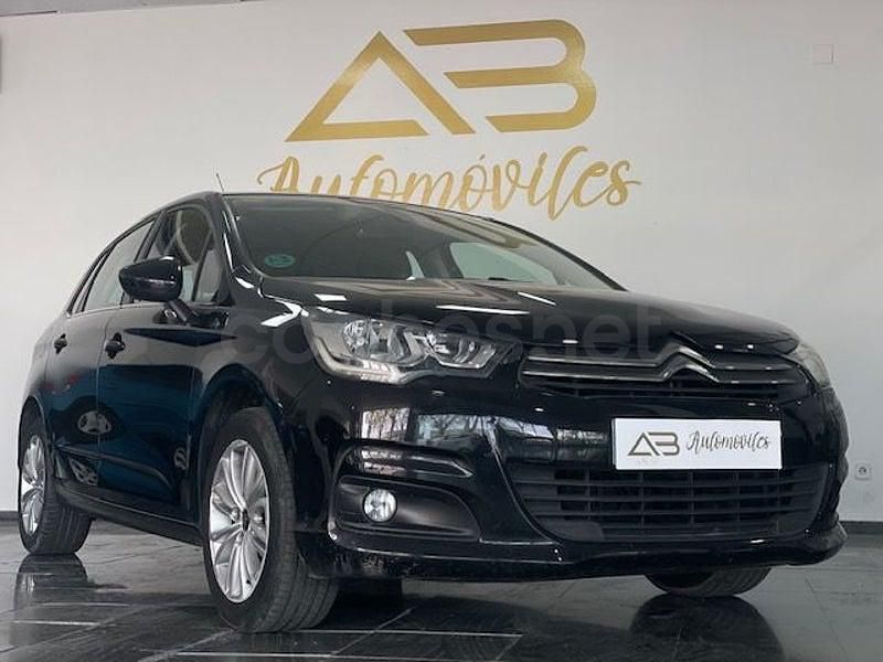 Usado Citroën C4 Feel 110 CV (80 kW) 2017 Negro Berlina