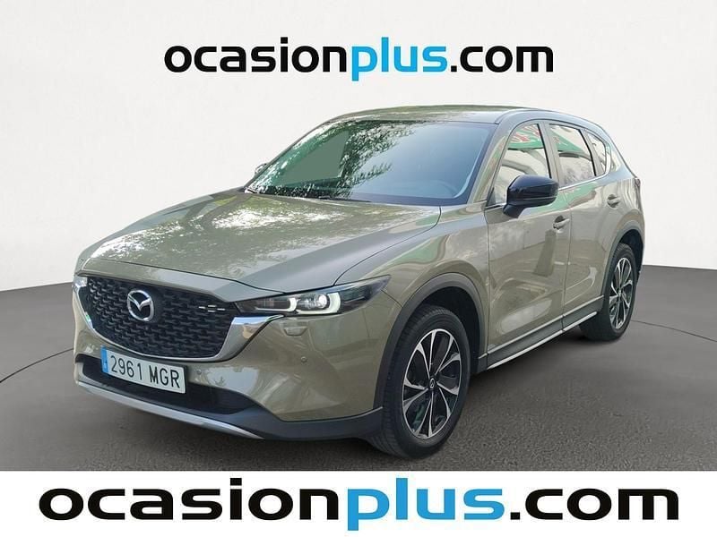 Gris Usado 2023 Mazda CX-5 Newground SUV | 29.910 € (Precio justo) - Imagen 1/4
