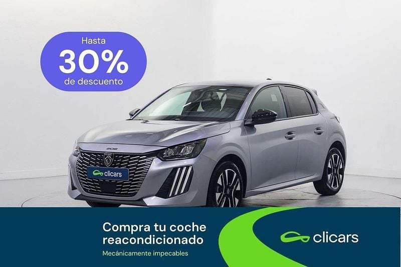 Usado Peugeot 208 Allure 101 CV (74 kW) 2025 Plateado Utilitario