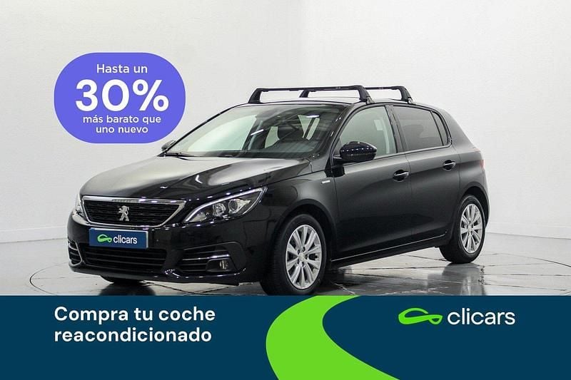 Negro Usado 2018 Peugeot 308 Style Berlina | 8390 € (Buen precio) - Imagen 1/4