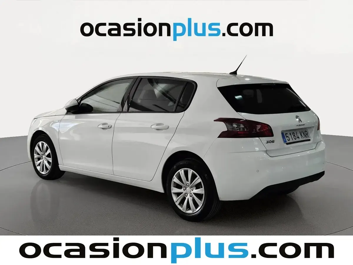 Usado Peugeot 308 Style 100 CV (73 kW) 2018 Blanco Utilitario