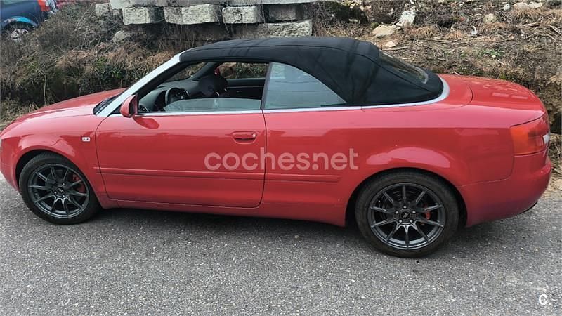 Rojo Usado 2005 Audi A4 Cabriolet Descapotable | 3500 € (Precio justo) - Imagen 1/4