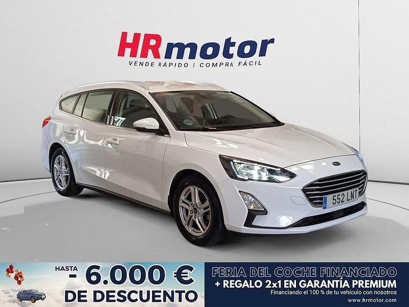 Blanco Usado 2021 Ford Focus Trend+ Berlina | 13.690 € (Precio justo) - Imagen 1/4