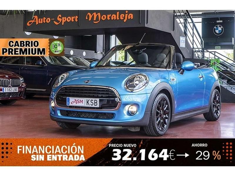 Usado Mini Cooper Cabriolet 136 CV (100 kW) 2019 Azul Descapotable
