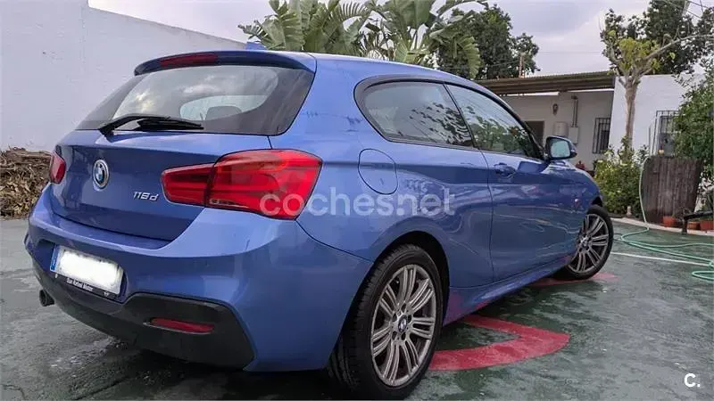 Usado BMW 116 Efficient Dynamics 116 CV (85 kW) 2017 Azul Utilitario