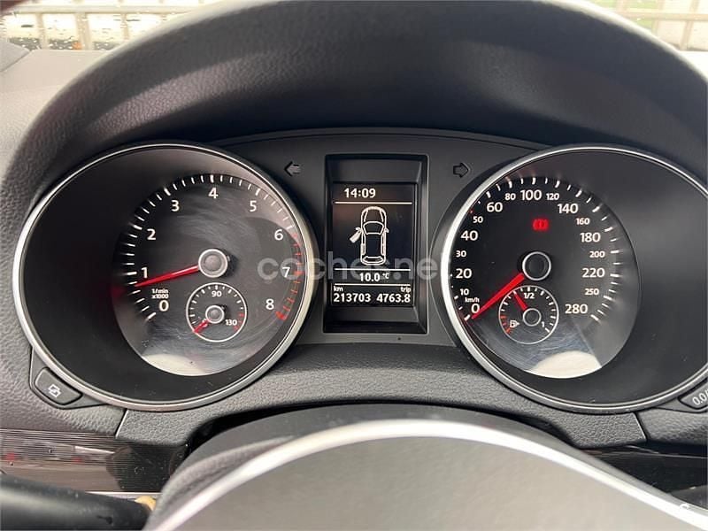 Usado VW Golf VI GTI 210 CV (154 kW) 2010 Negro Utilitario