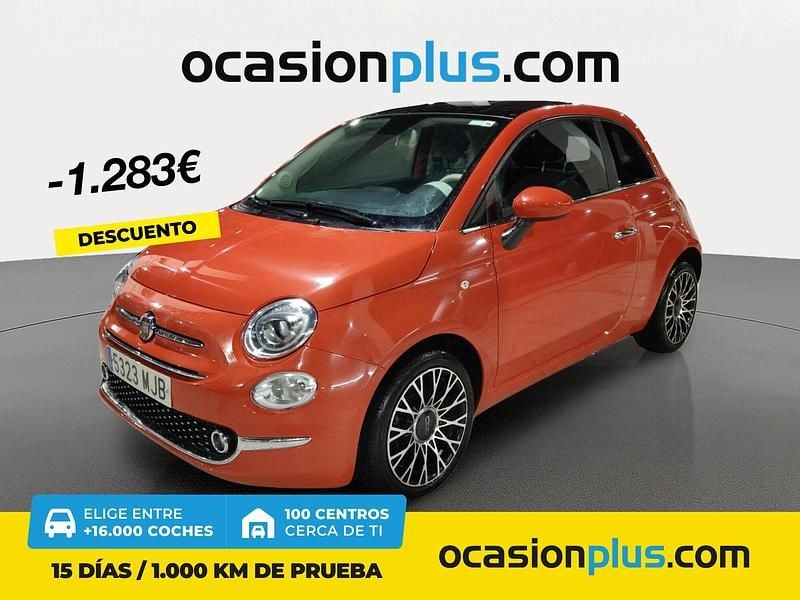 Naranja Usado 2023 Fiat 500 Dolcevita Utilitario | 11.350 € (Precio justo) - Imagen 1/4