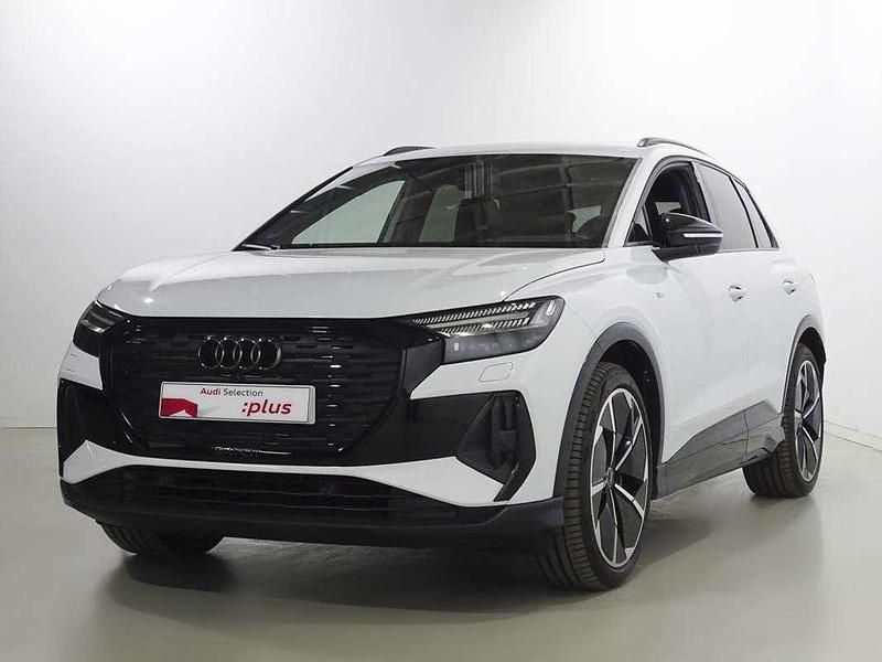 Blanco Usado 2023 Audi Q4 e-tron Ambiente SUV | 47.300 € (Un poco caro) - Imagen 1/4