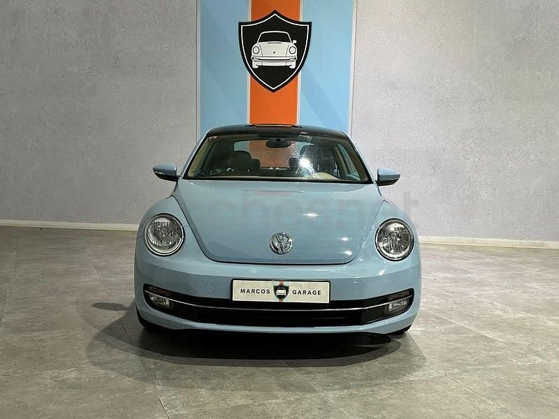 Usado VW Beetle Design 105 CV (77 kW) 2014 Azul Utilitario